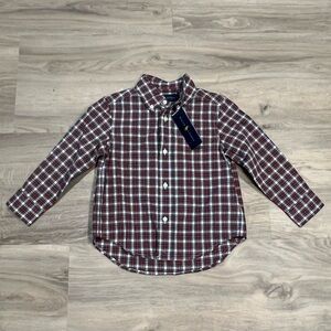 Ralph Lauren Plaid Kids Button-Down Shirt